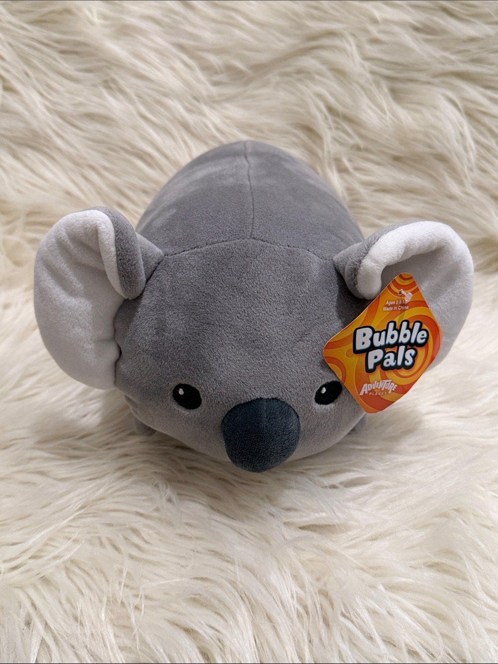 NWT Koala Bear stuffed Animal Pillow Plushie Toy Bubble Pals Adventure Planet
